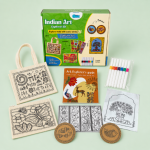 Home indian art explorer kit soft mint p1