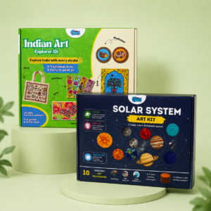 Home indian art & solar system